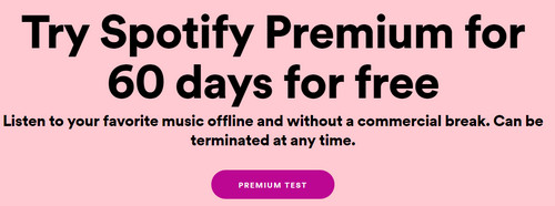 Spotify premium subscription